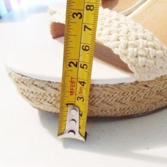 NWOT Madden Girl Vanessa Wedge Espadrilles Platform Summer Sandals S9.5 - Picture 10 of 12